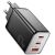 Сетевое зарядное устройство ESSAGER 67W GaN 2Type-C + USB (ECT67W-LJB01-Z) - Black: фото 1 из 13
