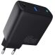 Сетевое зарядное устройство Proove Silicone PoWer 45W (Type-C + USB) - Black (346175B). Фото 1 из 6