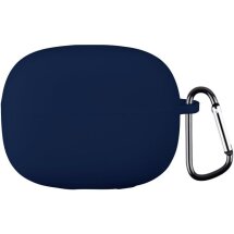 Силиконовый чехол Deexe Silicone Case (FH) для Xiaomi Redmi Buds 8 Pro - Dark Blue: фото 1 из 9