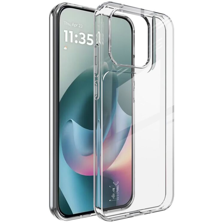 Силіконовий чохол IMAK UX-10 Series для Motorola Moto G77 - Transparent: фото 1 з 9