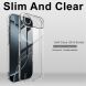 Силіконовий (TPU) чохол IMAK UX-5 Series для Apple iPhone 17 Air - Transparent (387138T). Фото 3 з 7