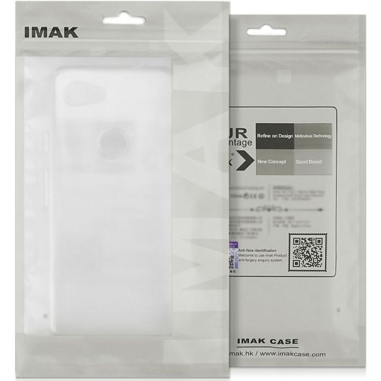 Силиконовый чехол IMAK UX-5 Series для ASUS Zenfone 12 Ultra - Transparent: фото 3 из 9