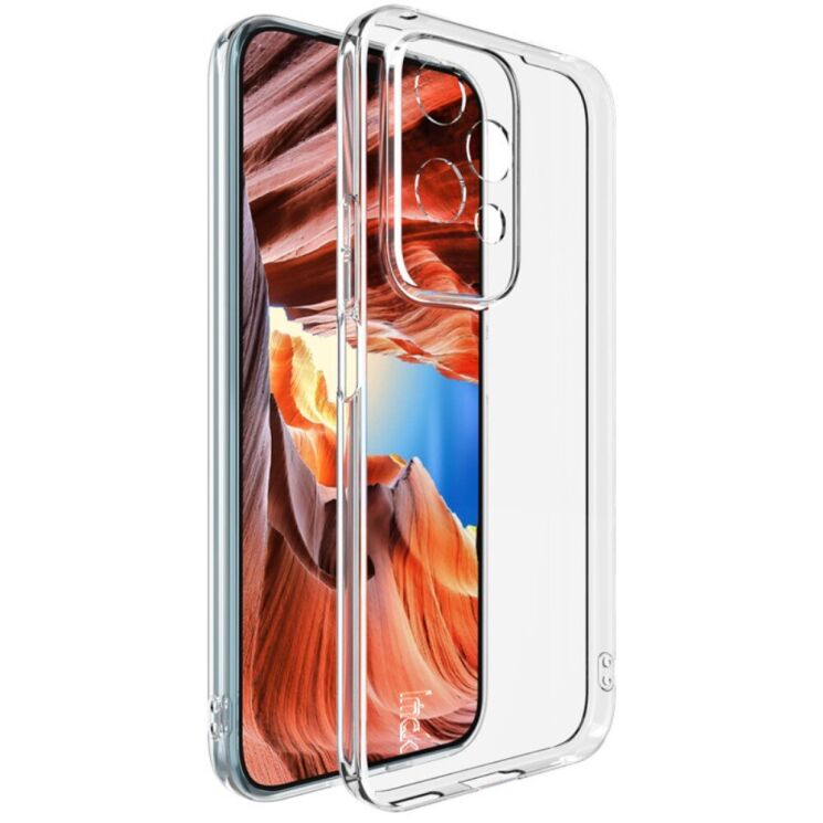 Силиконовый чехол IMAK UX-5 Series для Honor 200 Lite - Transparent: фото 1 из 8