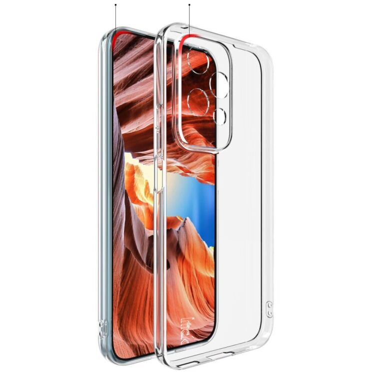 Силиконовый чехол IMAK UX-5 Series для Honor 200 Lite - Transparent: фото 7 из 8