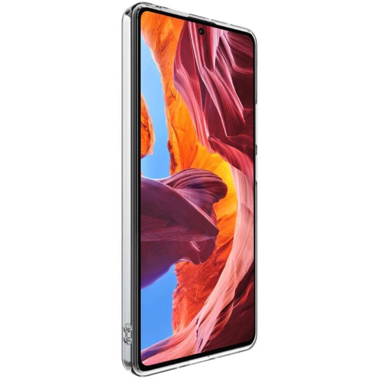 Силиконовый чехол IMAK UX-5 Series для Xiaomi Redmi Note 13 Pro 4G / Poco M6 Pro - Transparent: фото 2 из 8