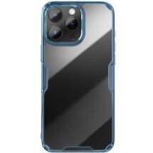 Силиконовый чехол NILLKIN Nature TPU Pro для Apple iPhone 16 Pro Max - Blue: фото 1 из 14
