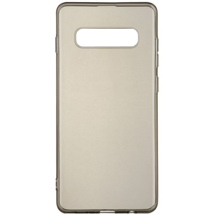 Силиконовый (TPU) чехол 2E Thin Case для Samsung Galaxy S10 (G973) - Black: фото 1 из 3
