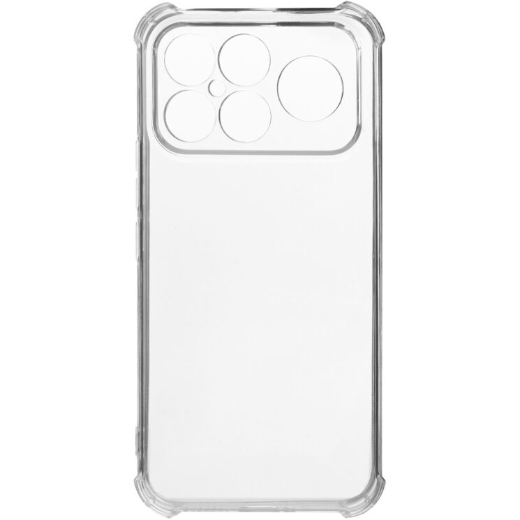 Силиконовый (TPU) чехол ArmorStandart Air Force для Xiaomi Poco F8 Ultra - Transparent (403451T) Силиконовый (TPU) чехол ArmorStandart Air Force для Xiaomi Poco F8 Ultra - Transparent: фото 1 из 6