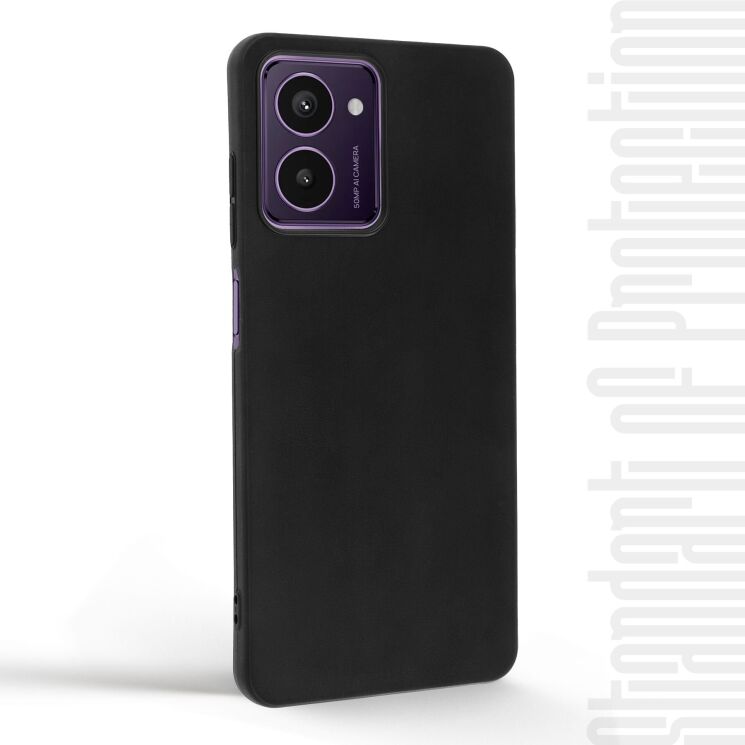 Силиконовый (TPU) чехол ArmorStandart Matte Slim Fit для HMD Pulse Pro - Black: фото 2 из 5