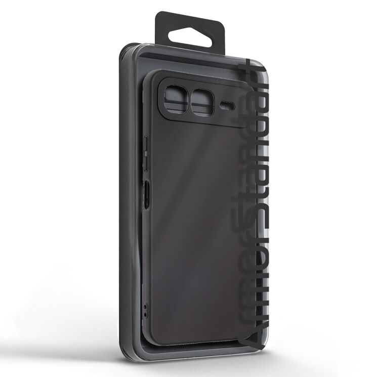 Силіконовий (TPU) чохол ArmorStandart Matte Slim Fit для Infinix Smart 10 Plus - Black: фото 5 з 5