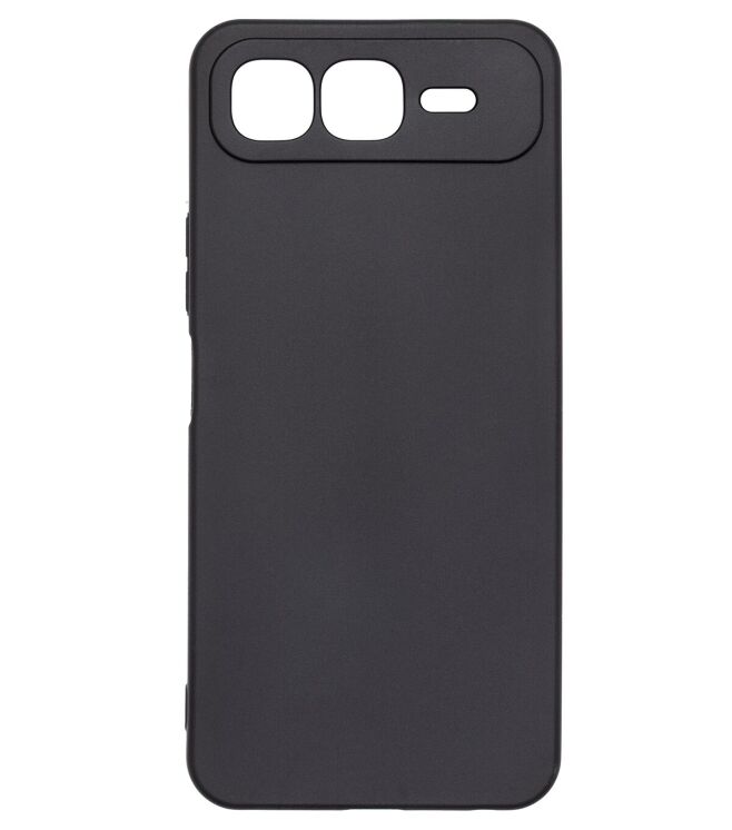 Силіконовий (TPU) чохол ArmorStandart Matte Slim Fit для Infinix Smart 10 Plus - Black: фото 1 з 5
