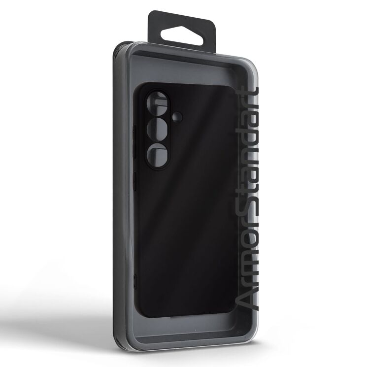 Силиконовый (TPU) чехол ArmorStandart Matte Slim Fit для Samsung Galaxy S24 - Black: фото 5 из 5