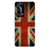 Силіконовий (TPU) чохол Deexe Life Style для Huawei P40 Pro - the UK Flag (256722N)