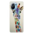 Силиконовый (TPU) чехол Deexe Life Style для Xiaomi Mi 11 - Giraffe (233051K)