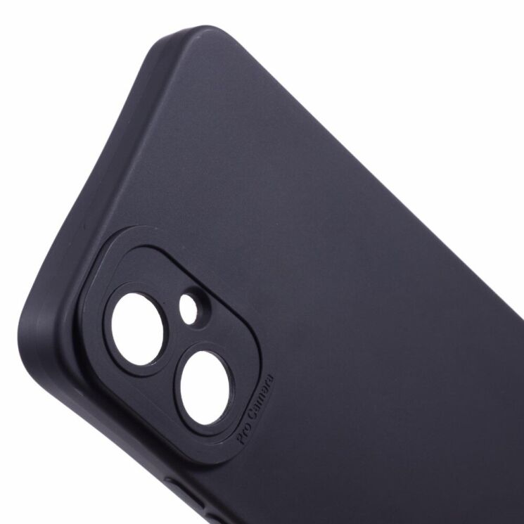 Силиконовый (TPU) чехол Deexe Matte Case для TECNO Camon 19 Neo - Black: фото 6 из 6