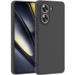 Силіконовий (TPU) чохол Deexe Matte Case для Xiaomi Poco X7 Pro - Black (371701B)