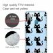 Силіконовий (TPU) чохол Deexe Pretty Glossy для Samsung Galaxy A21 (A215) - Black Cat (256610S). Фото 2 з 4