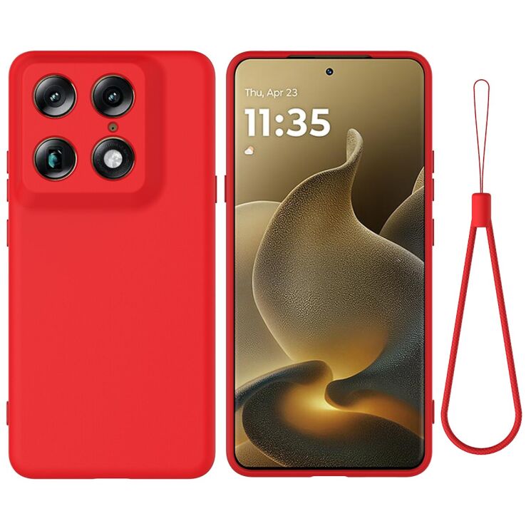 Силиконовый (TPU) чехол Deexe Silicone Case для Motorola Signature - Red: фото 1 из 9