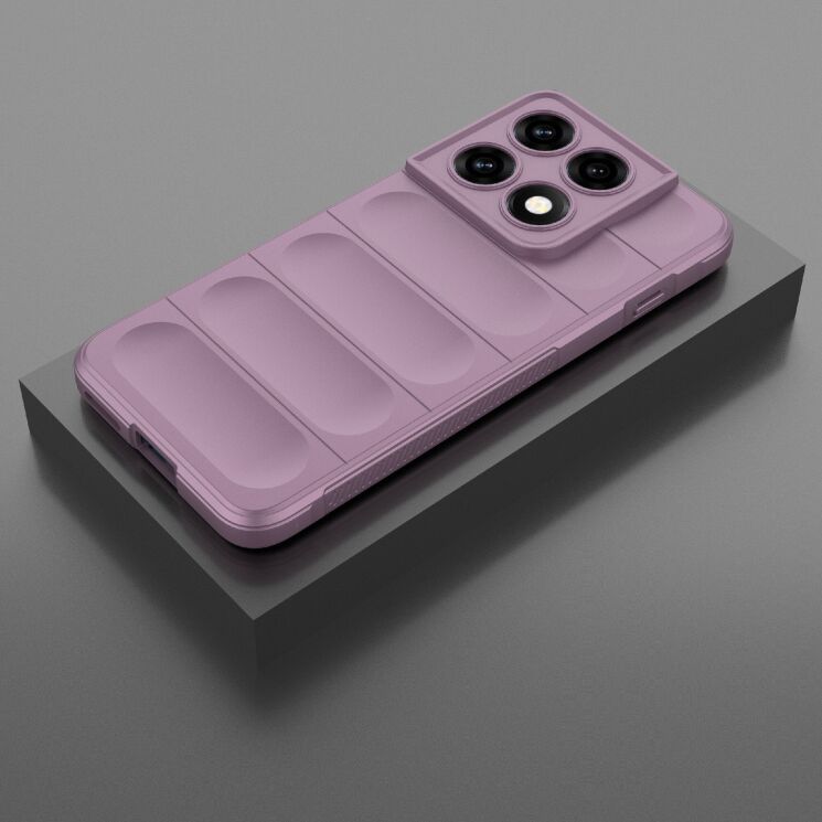 Силіконовий (TPU) чохол Deexe Terra Case для Motorola Edge 70 Pro - Light Purple: фото 2 з 5