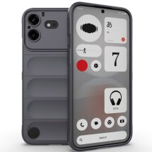 Силіконовий (TPU) чохол Deexe Terra Case для Nothing Phone (4b) - Dark Grey: фото 1 з 5