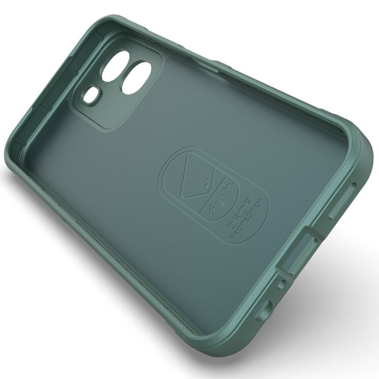 Силіконовий (TPU) чохол Deexe Terra Case для OPPO A6x - Green: фото 3 з 6