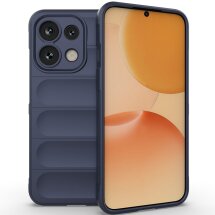 Силиконовый (TPU) чехол Deexe Terra Case для OPPO Reno 16 F/FS - Dark Blue: фото 1 из 5