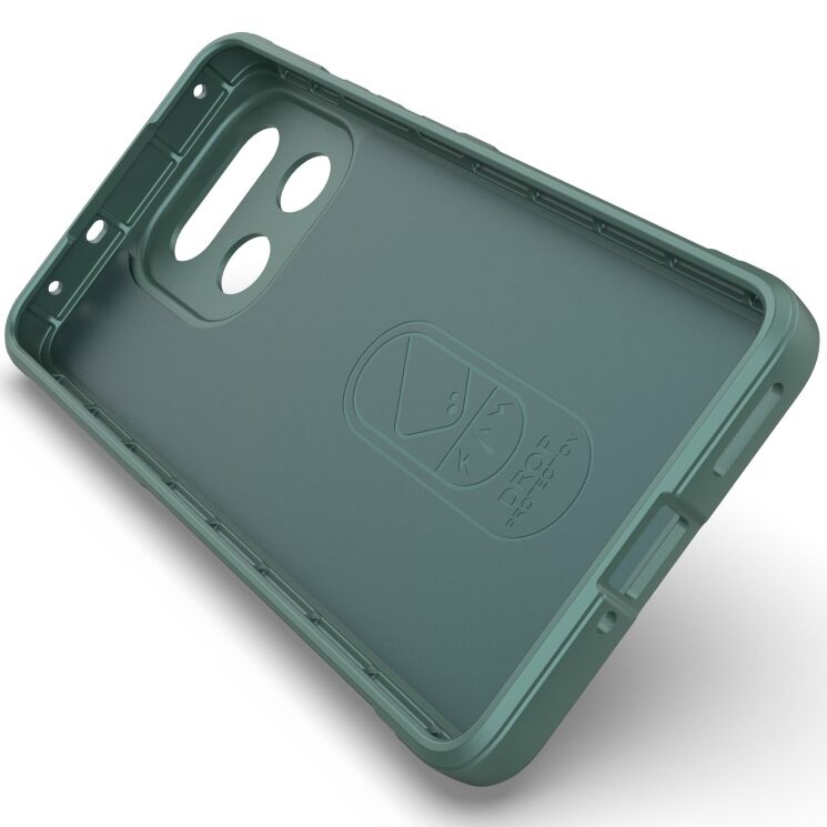 Силиконовый (TPU) чехол Deexe Terra Case для Realme 16 Pro Plus - Green: фото 3 из 8