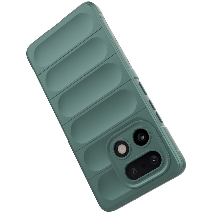 Силиконовый (TPU) чехол Deexe Terra Case для Realme 16 Pro Plus - Green: фото 4 из 8
