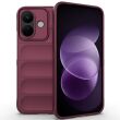 Силиконовый (TPU) чехол Deexe Terra Case для Xiaomi Redmi Note 17 Pro - Wine Red (429513WR)