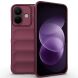 Силіконовий (TPU) чохол Deexe Terra Case для Xiaomi Redmi Note 17 Pro - Wine Red (429513WR). Фото 1 з 6