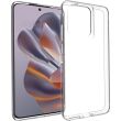 Силиконовый (TPU) чехол Deexe UltraThin для Motorola Edge 50 Neo - Transparent (367105T)