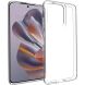 Силиконовый (TPU) чехол Deexe UltraThin для Motorola Edge 50 Neo - Transparent (367105T). Фото 1 из 5