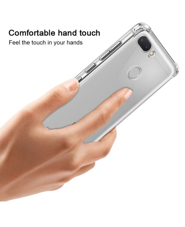 Силиконовый (TPU) чехол IMAK Airbag MAX для Xiaomi Redmi 6 - Transparent: фото 9 из 9