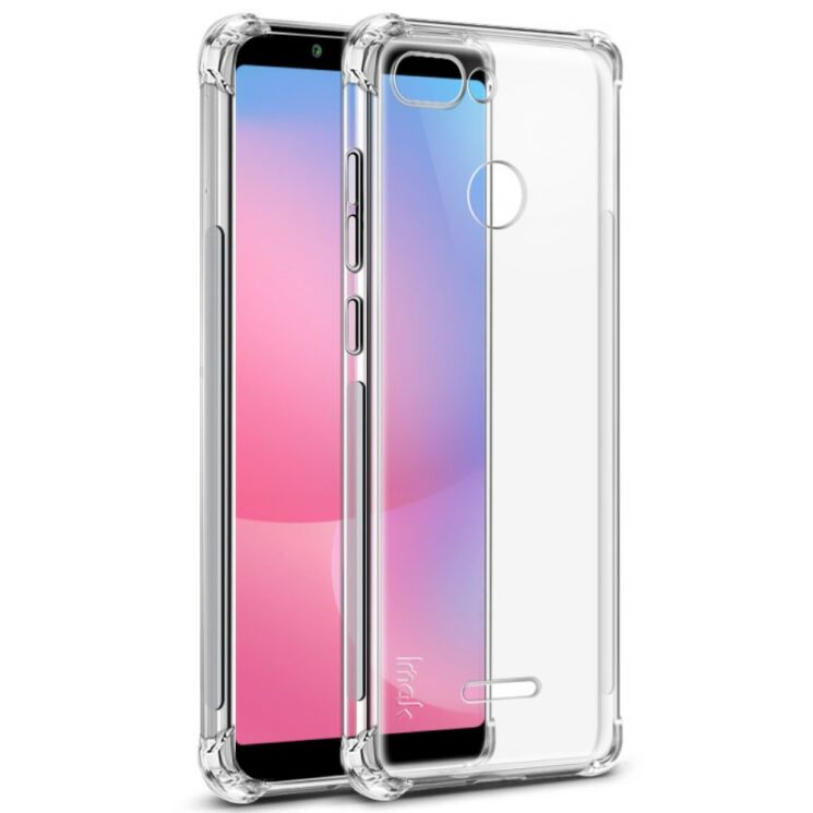 Силиконовый (TPU) чехол IMAK Airbag MAX для Xiaomi Redmi 6 - Transparent: фото 1 из 9