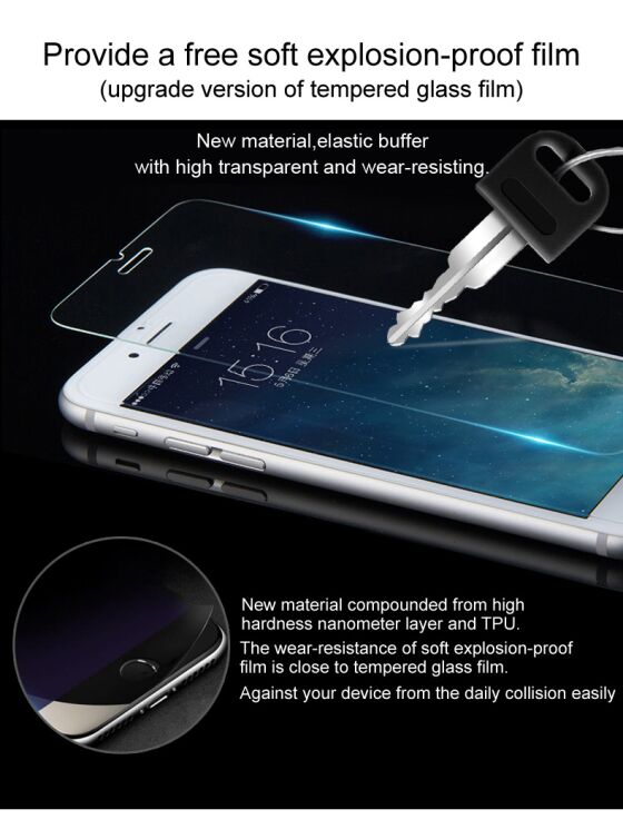 Силиконовый (TPU) чехол IMAK Airbag MAX для Xiaomi Redmi 6 - Transparent: фото 8 из 9