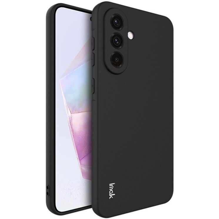 Силиконовый (TPU) чехол IMAK UC-3 Series для Samsung Galaxy A36 (A366) - Black: фото 1 из 8