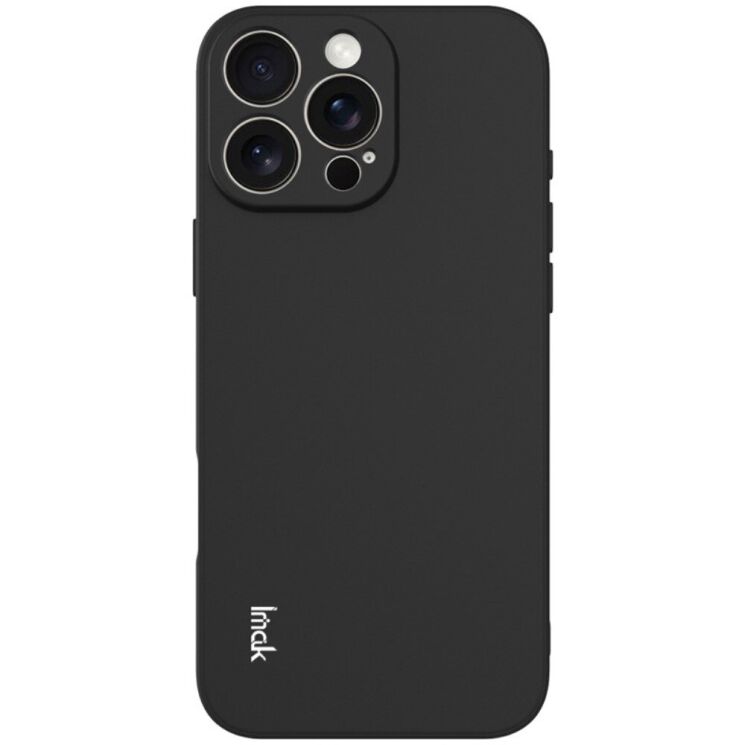 Силиконовый (TPU) чехол IMAK UC-4 Series для Apple iPhone 16 Pro Max - Black: фото 2 из 6