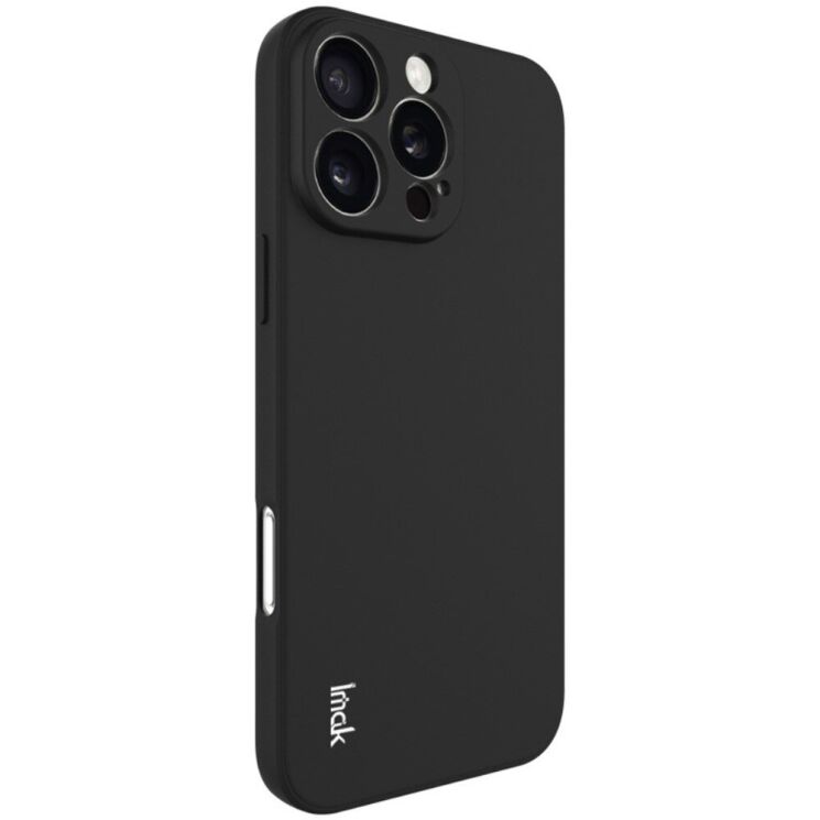 Силиконовый (TPU) чехол IMAK UC-4 Series для Apple iPhone 16 Pro Max - Black: фото 4 из 6
