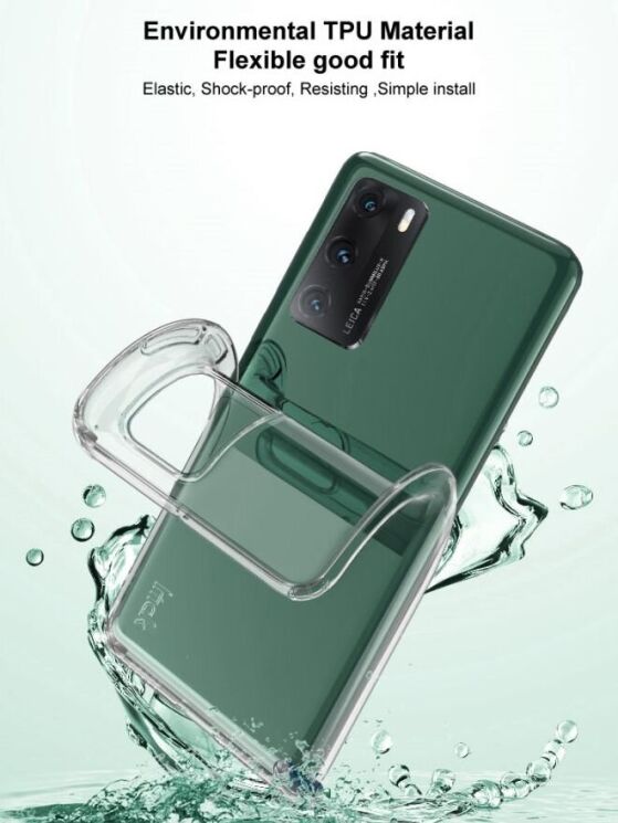 Силиконовый (TPU) чехол IMAK UX-6 Series для Samsung Galaxy Flip 6 - Transparent: фото 8 из 9