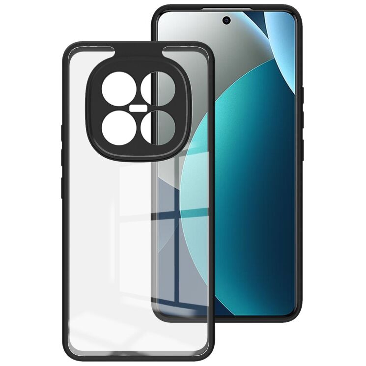 Силиконовый (TPU) чехол IMAK UX-9A Series для Xiaomi Redmi Note 15 Pro - Black: фото 2 из 9