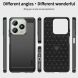 Силіконовий (TPU) чохол MOFI Carbon Fiber для Realme C63 / C61 / Note 60x - Black (359711B). Фото 8 з 9