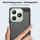 Силіконовий (TPU) чохол MOFI Carbon Fiber для Realme C63 / C61 / Note 60x - Black (359711B). Фото 7 з 9