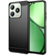 Силіконовий (TPU) чохол MOFI Carbon Fiber для Realme C63 / C61 / Note 60x - Black (359711B)