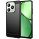 Силіконовий (TPU) чохол MOFI Carbon Fiber для Realme C63 / C61 / Note 60x - Black (359711B). Фото 1 з 9