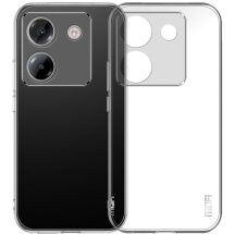 Силиконовый (TPU) чехол MOFI Thin Guard для Xiaomi Poco M7 Pro - Transparent: фото 1 из 10
