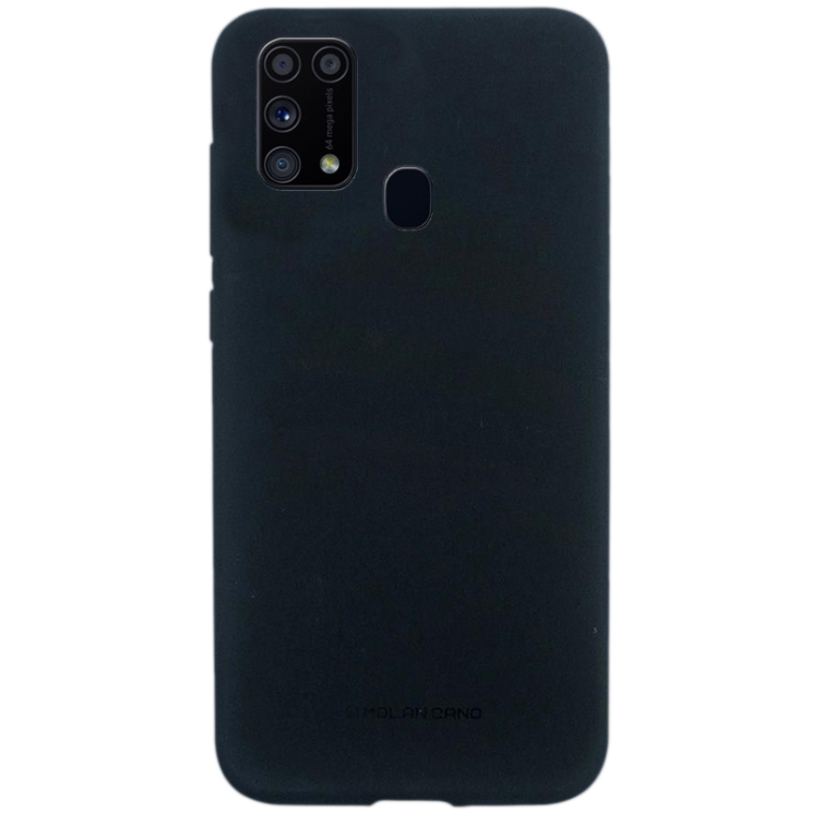 Силіконовий (TPU) чохол Molan Cano Smooth для Samsung Galaxy M31 (M315) - Black: фото 1 з 1