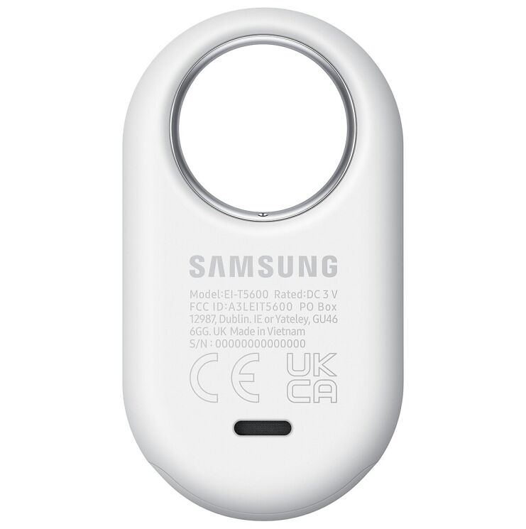 Трекер Samsung SmartTag 2 (EI-T5600BWEGEU) - White: фото 6 из 6
