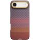 Ультратонкий чехол Pitaka Edge Case California Dream для iPhone Air (SCD1702A) - Pink / Coffee (390872PC). Фото 1 из 9