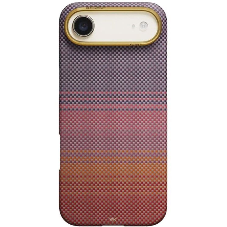 Ультратонкий чехол Pitaka Edge Case California Dream для iPhone Air (SCD1702A) - Pink / Coffee: фото 1 из 9