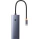 USB HUB Baseus UltraJoy Series 7 in 1 (B00052803811-00) - Space Grey (896361H). Фото 4 з 12